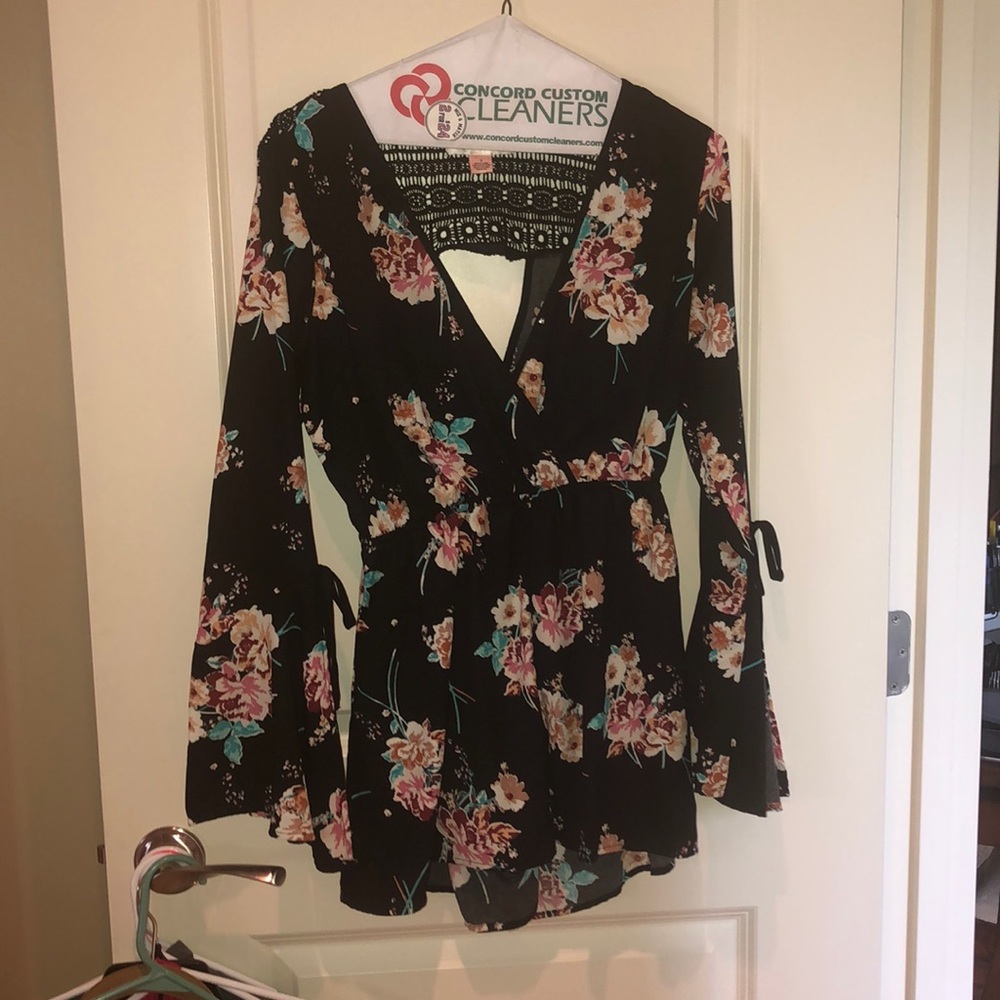 Floral romper